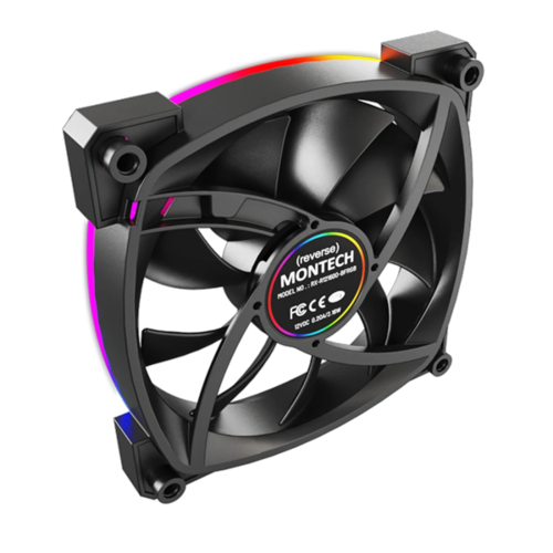 Купить Комплект вентиляторов Montech RX120 [RX120B3P] черный  5620646. Характеристики, отзывы и цены в Донецке
