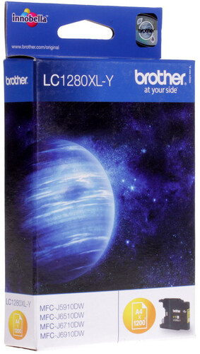 Купить Картридж Brother LC-1280XLY желтый  0138105. Характеристики, отзывы и цены в Донецке