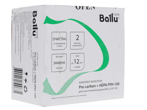 Купить Комплект фильтров Ballu НС-1097540  1185098. Характеристики, отзывы и цены в Донецке