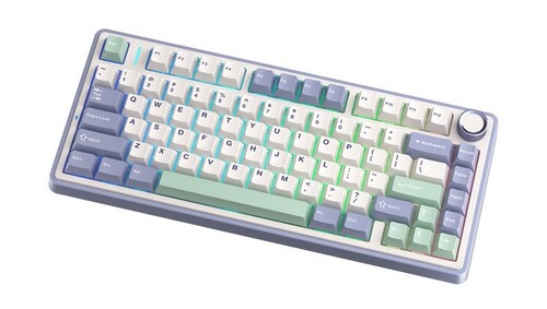 Купить Клавиатура проводная + беспроводная AULA F75 Cedar Green  5626869. Характеристики, отзывы и цены в Донецке