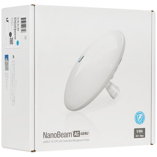 Купить Точка доступа Ubiquiti NanoBeam 5AC-Gen2  1253554. Характеристики, отзывы и цены в Донецке