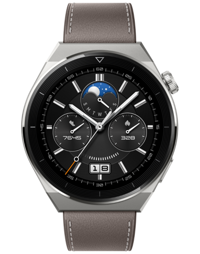 Купить Смарт-часы HUAWEI WATCH GT 3 Pro Titanium  5046345. Характеристики, отзывы и цены в Донецке