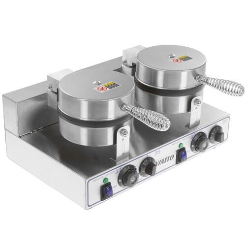 Купить Вафельница Viatto HWB-2 серебристый  9985865. Характеристики, отзывы и цены в Донецке