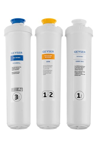 Купить Комплект картриджей Гейзер Оптима Старт  5498623. Характеристики, отзывы и цены в Донецке