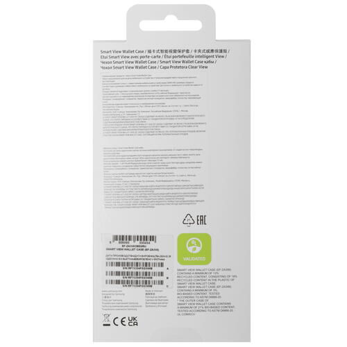 Купить Чехол-книжка  Samsung Smart View Wallet Case для Samsung Galaxy A35 черный  9078617. Характеристики, отзывы и цены в Донецке