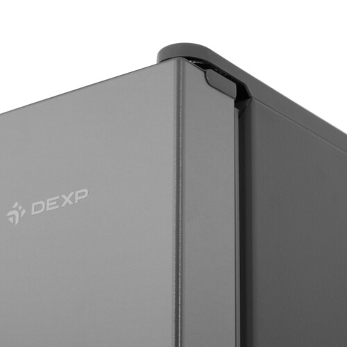 Купить Холодильник с морозильником   DEXP B4-33AMA серебристый  9245070. Характеристики, отзывы и цены в Донецке