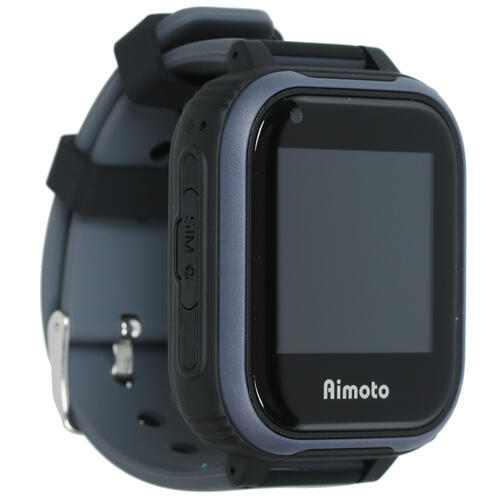 Купить Детские часы Кнопка Жизни Aimoto IQ черный  4842692. Характеристики, отзывы и цены в Донецке