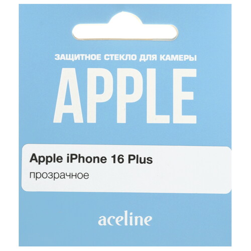 Купить Защитное стекло Aceline для камеры Apple iPhone 16 Plus  5473083. Характеристики, отзывы и цены в Донецке