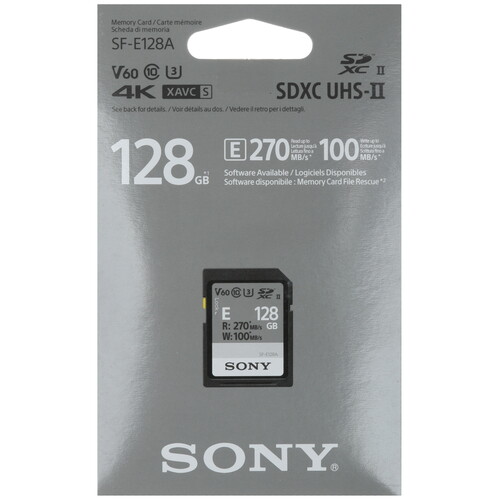 Купить Карта памяти Sony SDXC 128 ГБ  5463549. Характеристики, отзывы и цены в Донецке