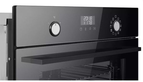 Купить Электрический духовой шкаф HAIER HOX-P11CGB черный  9296795. Характеристики, отзывы и цены в Донецке