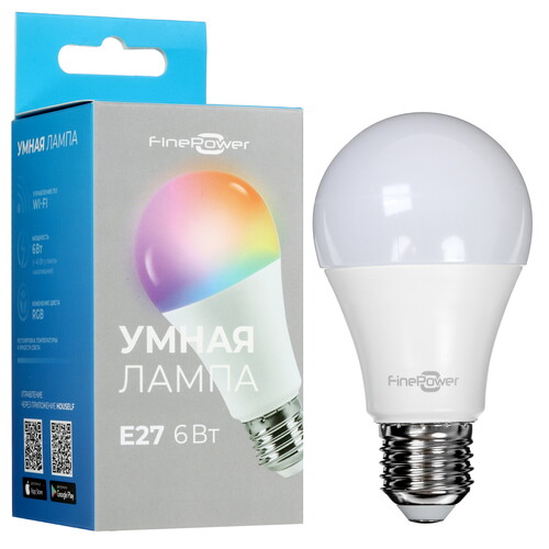 Купить Умная светодиодная лампа FinePower SB-1  9083335. Характеристики, отзывы и цены в Донецке