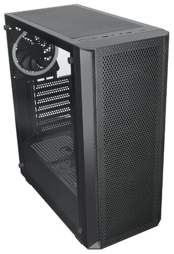 Купить Корпус XASTRA A311 4FRGB [A311-4FR12F] черный  9314182. Характеристики, отзывы и цены в Донецке