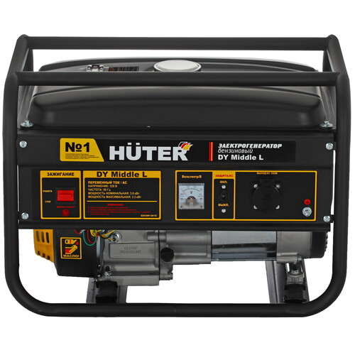 Купить Электрогенератор   бензиновый Huter DY Middle L  5610481. Характеристики, отзывы и цены в Донецке