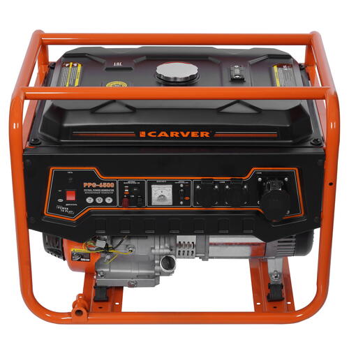 Купить Электрогенератор   бензиновый Carver PPG-6500  1183099. Характеристики, отзывы и цены в Донецке