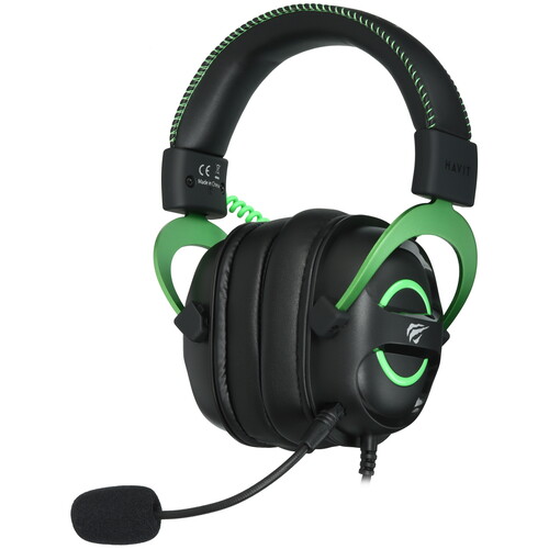 Купить Проводные наушники Havit H2002E зеленый 2025  9271086. Характеристики, отзывы и цены в Донецке