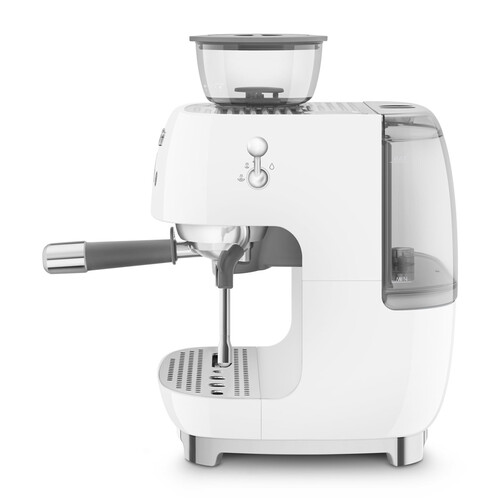 Купить Кофеварка рожковая Smeg EGF03WHEU белый  5488551. Характеристики, отзывы и цены в Донецке