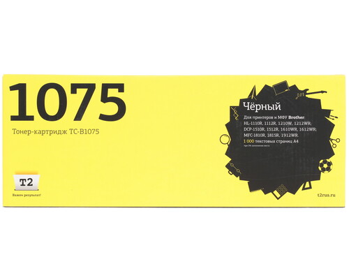Купить Картридж лазерный T2 TC-B1075 черный  1048941. Характеристики, отзывы и цены в Донецке
