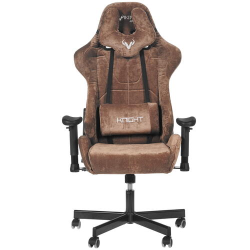 Купить Кресло игровое Zombie VIKING KNIGHT LT10 FABRIC коричневый  1673769. Характеристики, отзывы и цены в Донецке