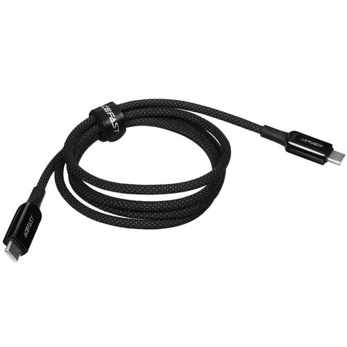 Купить Кабель круглый ACEFAST USB Type-C - USB Type-C черный 1.2 м  5440783. Характеристики, отзывы и цены в Донецке