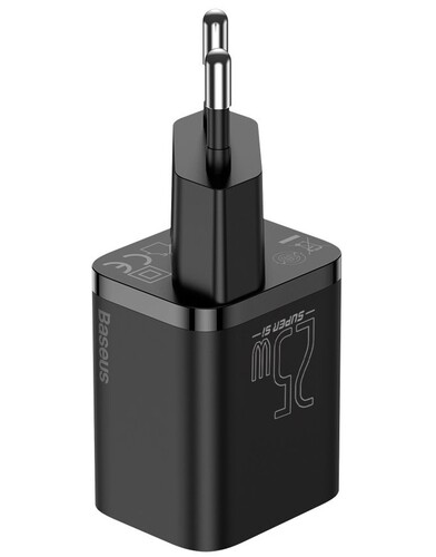 Купить Сетевое зарядное устройство Baseus Super Si Quick Charger черный  5072999. Характеристики, отзывы и цены в Донецке