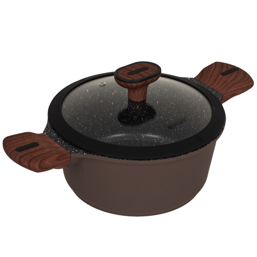 Купить Кастрюля Werner Dono 51470 2.46 л 20 см коричневый  9223373. Характеристики, отзывы и цены в Донецке