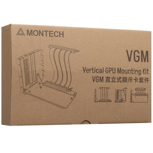 Купить Райзер для видеокарты Montech VGM Vertical GPU Mounting Kit  5097929. Характеристики, отзывы и цены в Донецке