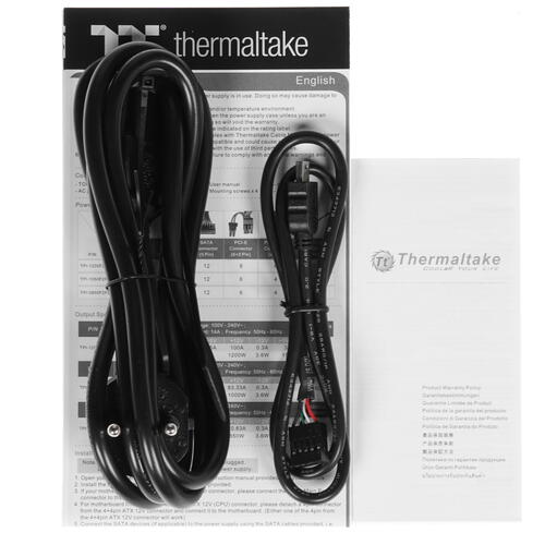 Купить Блок питания Thermaltake Toughpower iRGB PLUS 1200W  1234012. Характеристики, отзывы и цены в Донецке