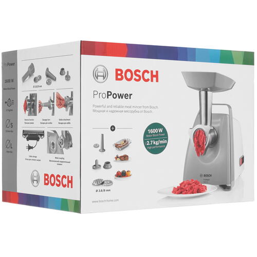 Купить Мясорубка электрическая Bosch MFW 45020 белый  5077012. Характеристики, отзывы и цены в Донецке