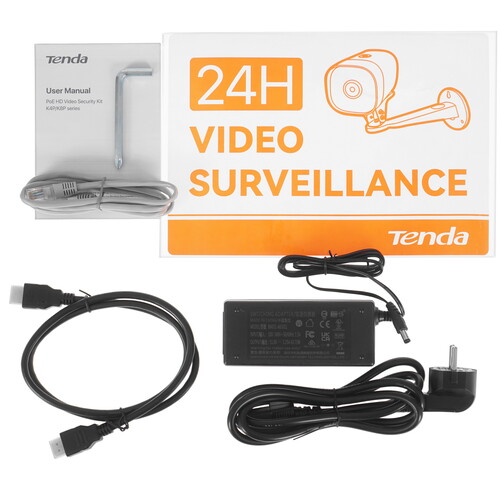 Купить Система видеонаблюдения Tenda K8P-4CR  9938024. Характеристики, отзывы и цены в Донецке