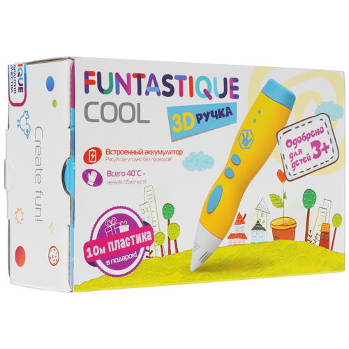 Купить Набор для творчества с 3D-ручкой Funtastique COOL  голубой  9919067. Характеристики, отзывы и цены в Донецке
