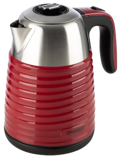 Купить Электрочайник ENERGY E-253 красный  5360657. Характеристики, отзывы и цены в Донецке