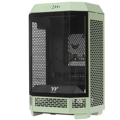 Купить Корпус Thermaltake The Tower 300 Matcha Green [CA-1Y4-00SEWN-00] зеленый  5447919. Характеристики, отзывы и цены в Донецке