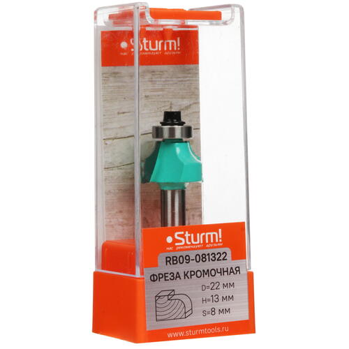 Купить Фреза Sturm! RB09-081322  9112954. Характеристики, отзывы и цены в Донецке