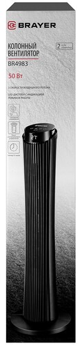 Купить Вентилятор Brayer BR4983  черный  9254380. Характеристики, отзывы и цены в Донецке
