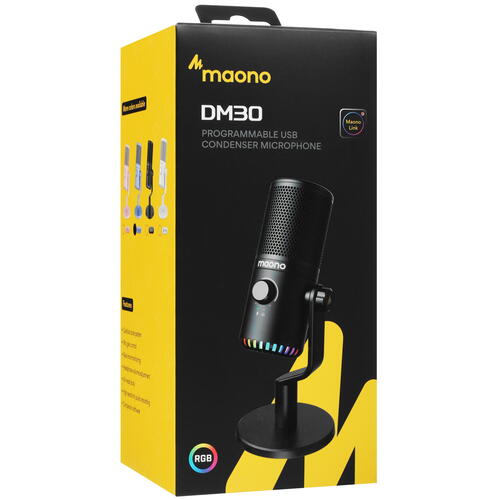 Купить Микрофон Maono DM30 фиолетовый  5054584. Характеристики, отзывы и цены в Донецке