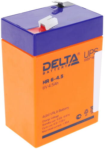 Купить Аккумуляторная батарея для ИБП Delta HR 6-4.5  1184916. Характеристики, отзывы и цены в Донецке