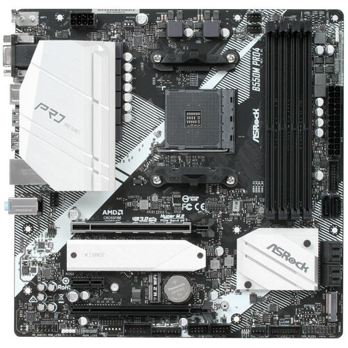 Купить Материнская плата ASRock B550M Pro4  1663305. Характеристики, отзывы и цены в Донецке