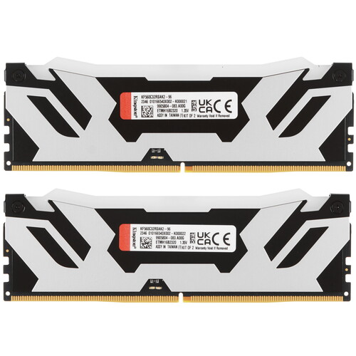 Купить Оперативная память Kingston FURY Renegade Silver RGB [KF560C32RSAK2-96] 96 ГБ  5436205. Характеристики, отзывы и цены в Донецке