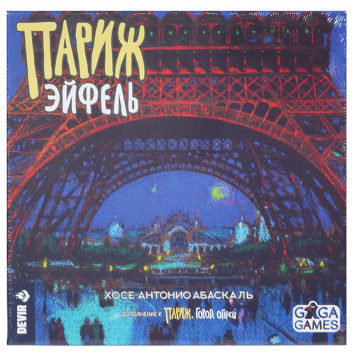 Купить Игра настольная "Париж. Город огней. Эйфель"  9933755. Характеристики, отзывы и цены в Донецке