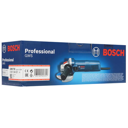 Купить Углошлифовальная машина (УШМ) Bosch GWS 750-125  9970754. Характеристики, отзывы и цены в Донецке