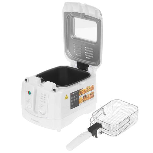 Купить Фритюрница BRAYER BR2830 белый  5335170. Характеристики, отзывы и цены в Донецке