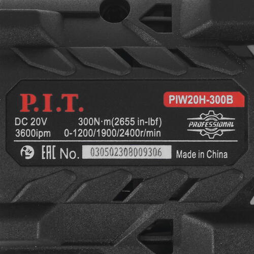 Купить Гайковерт PIT PIW20H-300B SOLO   , Без ЗУ, Без АКБ  9086492. Характеристики, отзывы и цены в Донецке