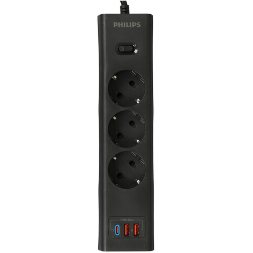 Купить Сетевой фильтр Philips CHP4336 черный  9158500. Характеристики, отзывы и цены в Донецке