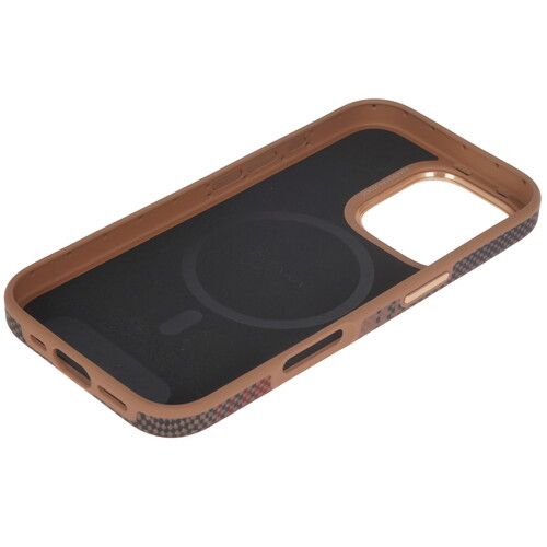 Купить Накладка  Pitaka Military-Grade Protective Case для Apple iPhone 16 Pro коричневый/серый  5492722. Характеристики, отзывы и цены в Донецке