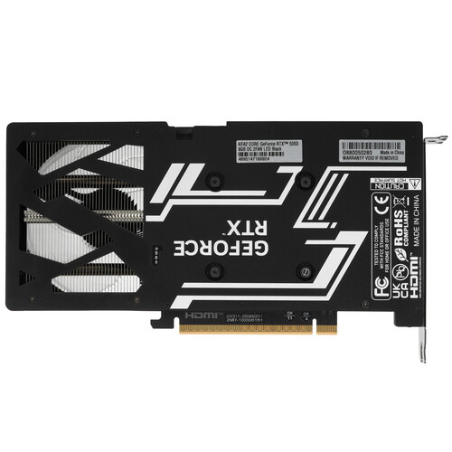 Купить Видеокарта KFA2 GeForce RTX 5050 CORE OC 2FAN LED Black [55NSL8MHDCHK]  5634606. Характеристики, отзывы и цены в Донецке