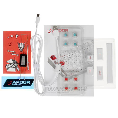 Купить Клавиатура  проводная + беспроводная ARDOR GAMING Wakizashi  5401654. Характеристики, отзывы и цены в Донецке