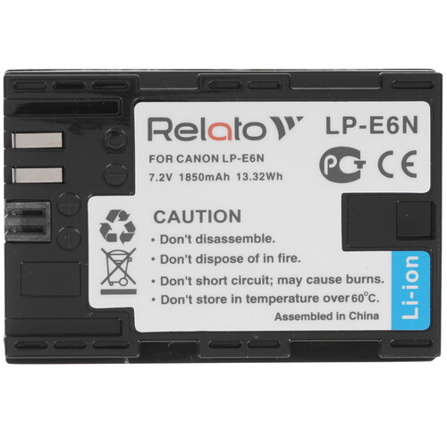 Купить Аккумулятор Relato LP-E6N  8118471. Характеристики, отзывы и цены в Донецке