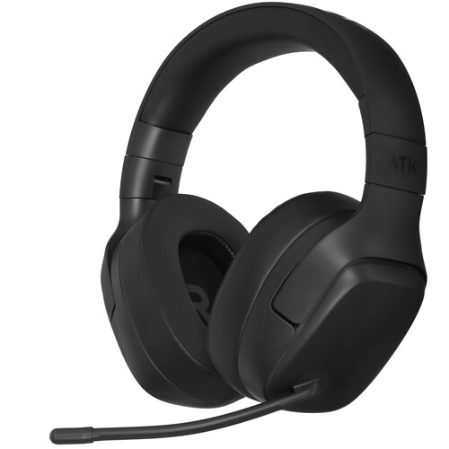 Купить Беспроводные/проводные наушники ATK Mercury M1 черный 2025  5616209. Характеристики, отзывы и цены в Донецке