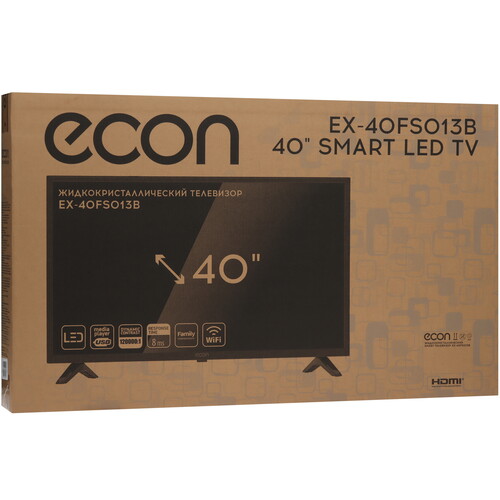 Купить 40" (102 см) Телевизор ECON EX-40FS013B черный  9226627. Характеристики, отзывы и цены в Донецке