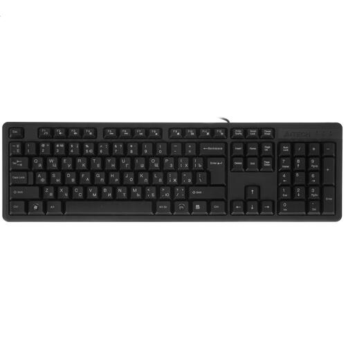 Купить Клавиатура+мышь  проводная  A4Tech KK-3330S черный  4893157. Характеристики, отзывы и цены в Донецке